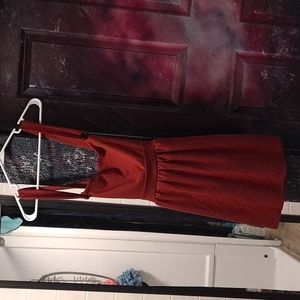 Cottage core apron dress